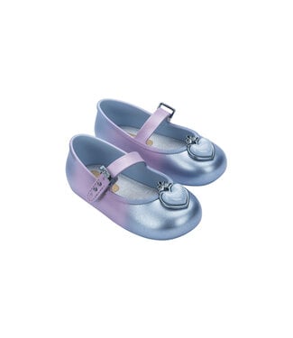 Mini Melissa Metallic Blue Mini Melissa Soft Ballerina Princess Baby