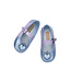 Metallic Blue Mini Melissa Soft Ballerina Princess Baby Flat