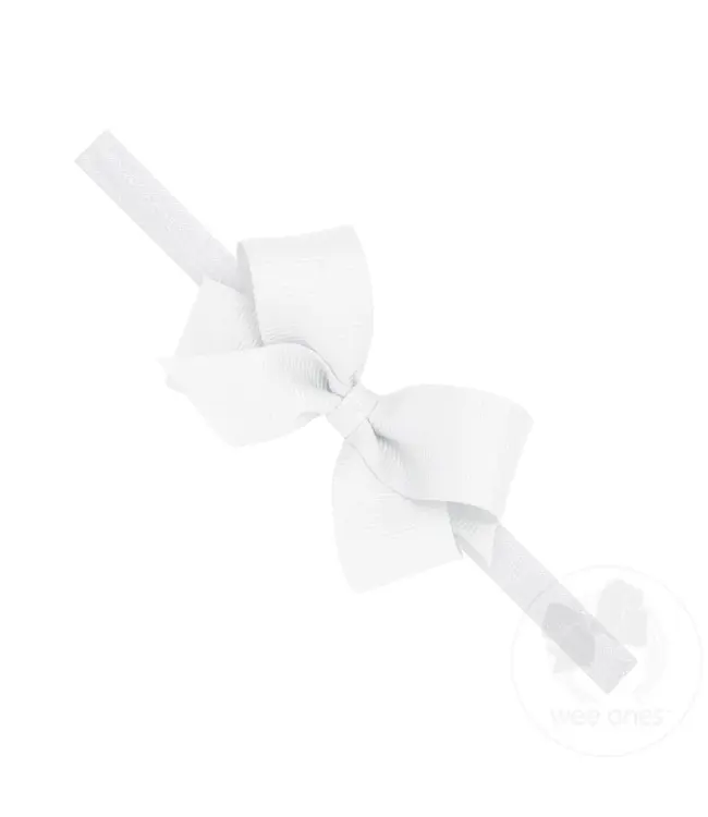 Mini Bow on Matching Band