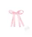 Wee Ones Tiny Satin Double Loop Streamer Bow