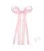 Wee Ones Mini Satin Double Loop Streamer Bow