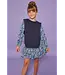 Blue Brookline Blossoms Anita Top