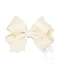 Wee Ones Medium Sparkle Velvet and Grosgrain Underlay Overlay Hair Bow