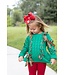 Wee Ones King Christmas Moonstitch Santa Embroidered Red Hair Bow