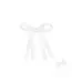 Wee Ones Tiny Satin Double Loop Streamer Bow