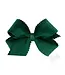 Medium Scalloped Edge Velvet Overlay Bow