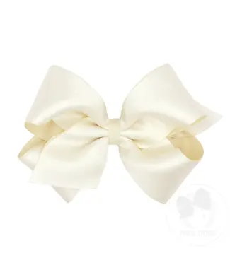Wee Ones King Satin Overlay Bow