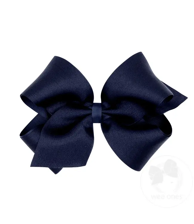 King Satin Overlay Bow
