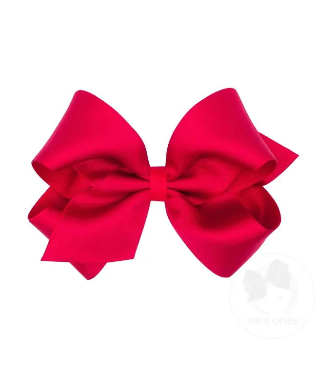 King Satin Overlay Bow