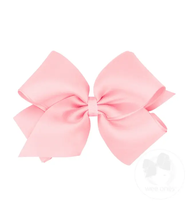 King Satin Overlay Bow