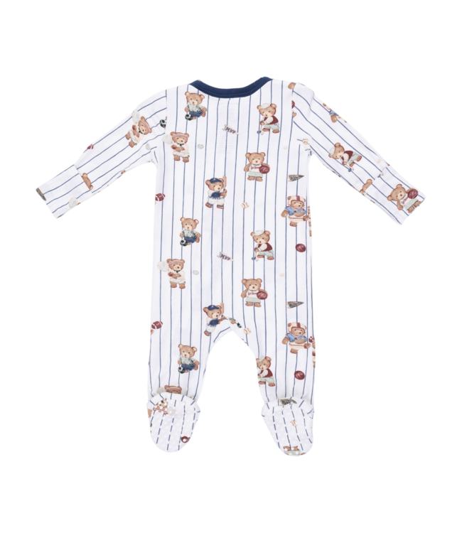 Mixed Sports Bears - 2 Way Zipper Footie