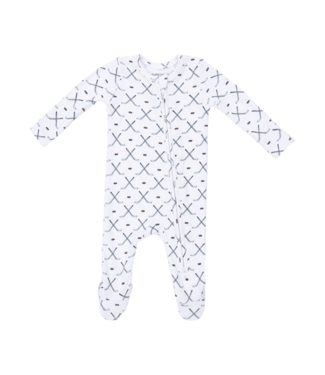 Angel Dear Simple Hockey - 2 Way Zipper Footie