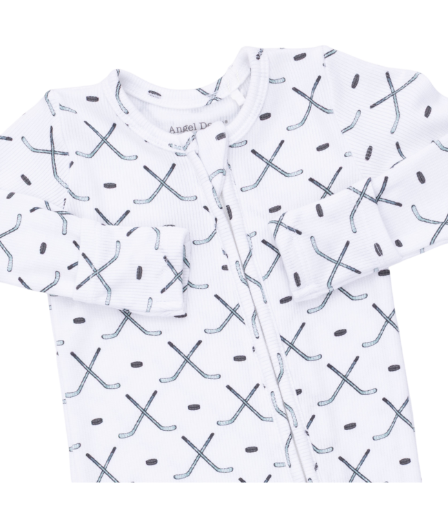 Simple Hockey - 2 Way Zipper Footie