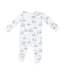 Golf Carts Blue - 2 Way Zipper Footie