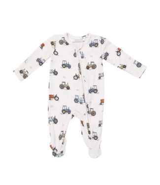 Angel Dear Future Farmer - 2 Way Zipper Footie