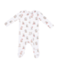 Christmas Teddy Bears Uni - 2 Way Zipper Footie