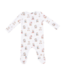 Christmas Teddy Bears Uni - 2 Way Zipper Footie