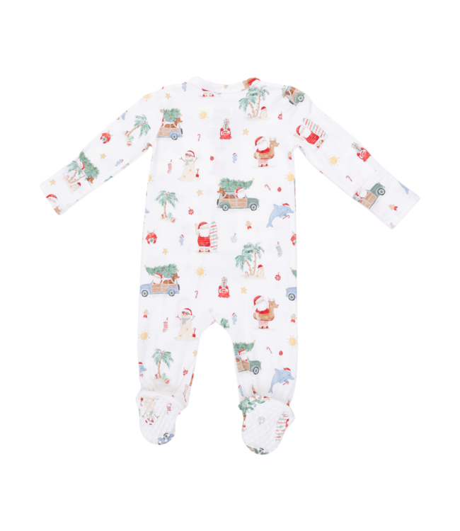 Beach Christmas - 2 Way Zipper Footie
