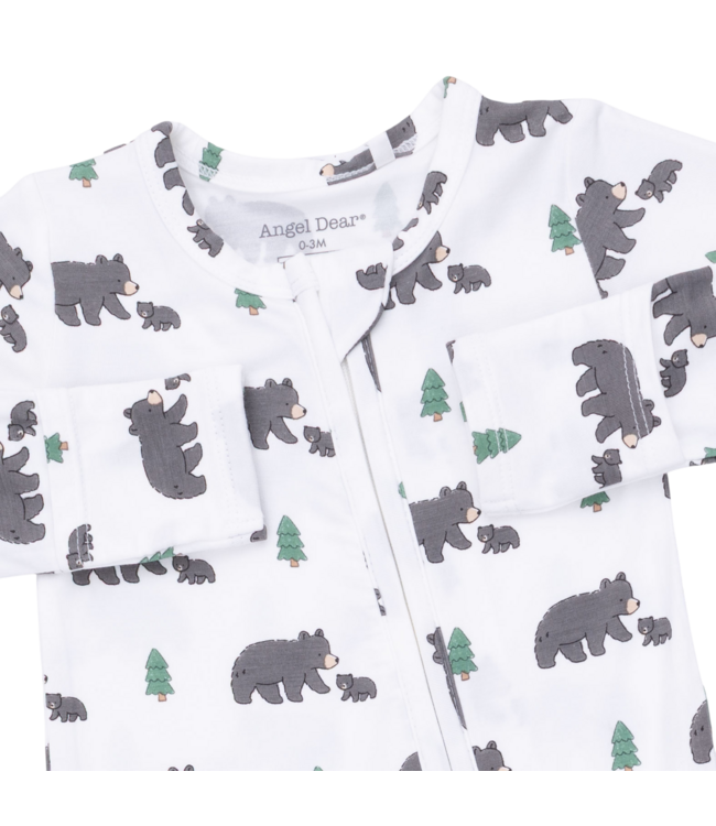 Black Bears - 2 Way Zipper Footie