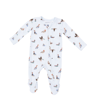 Angel Dear American Ducks - 2 Way Zipper Footie