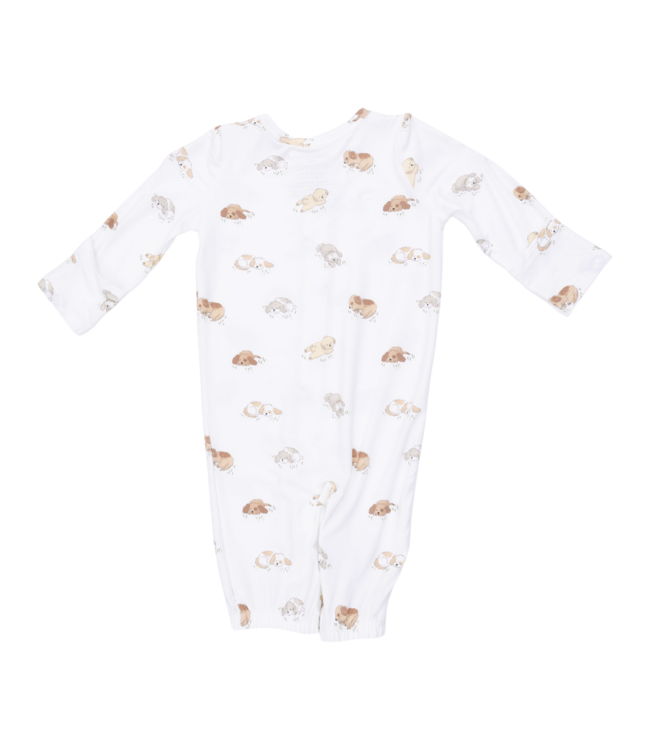 Angel Dear Puppy Snuggle Club - Convertible Gown and Beanie Hat Set