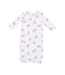 Angel Dear Little Explorer Fox - Lap Shoulder Gown and Knotted Hat Set