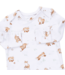 Angel Dear Little Explorer Fox - Lap Shoulder Gown and Knotted Hat Set