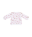 Footballs and Bows - Oversized Sweatshirt and Baby Bells Set