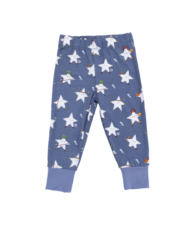 Angel Dear Sports All Stars Glow in the Dark - Short Sleeve Loungewear Set