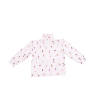 Angel Dear Tiny Tumblers Activewear - Mock Neck Active Jacket