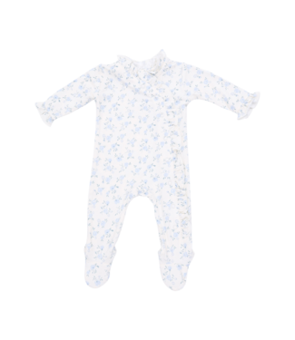 Angel Dear Rose Briar - Kimono Ruffle Snap Footie