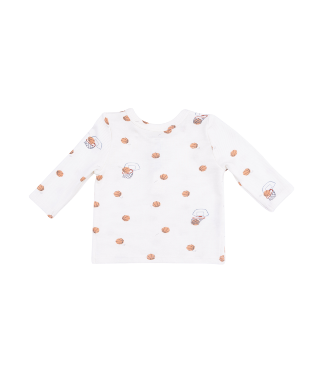 Mini Basketballs - Long Sleeve Henley Play Set