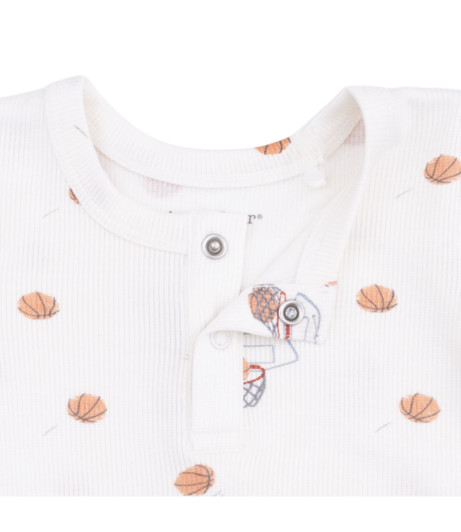Mini Basketballs - Long Sleeve Henley Play Set