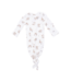 Angel Dear Explorer Puppy Blue - Knotted Gown and Beanie Hat Set