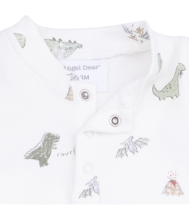 Angel Dear Dinos French Terry - Uni Romper