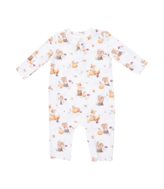 Angel Dear Woodland Animals with Pumpkins - Uni Romper