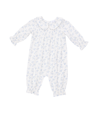 Angel Dear Rose Briar - Smocked Long Sleeve Romper