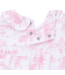 Angel Dear Golf Toile Pink - Smocked Long Sleeve Romper