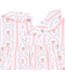 Marnie Rosebud Stripe - Long Sleeve Petal Collar Dress and Bloomer