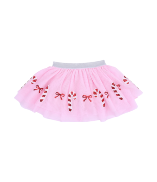 Angel Dear Candy Canes - Tutu Skirt with Bike Shorts