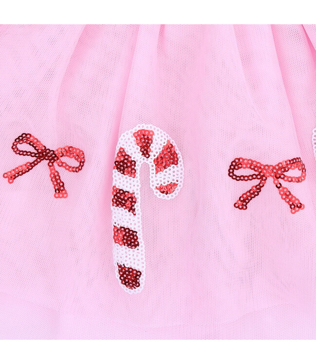 Angel Dear Candy Canes - Tutu Skirt with Bike Shorts