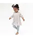 Catarina Floral - Puffed Long Sleeve Tiered Dress and Leggings