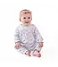 Anna Floral Stripe - Smocked Long Sleeve Romper