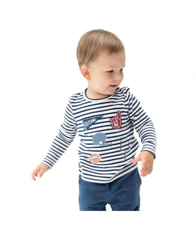 Angel Dear Football Navy - Long Sleeve Uni Shirt
