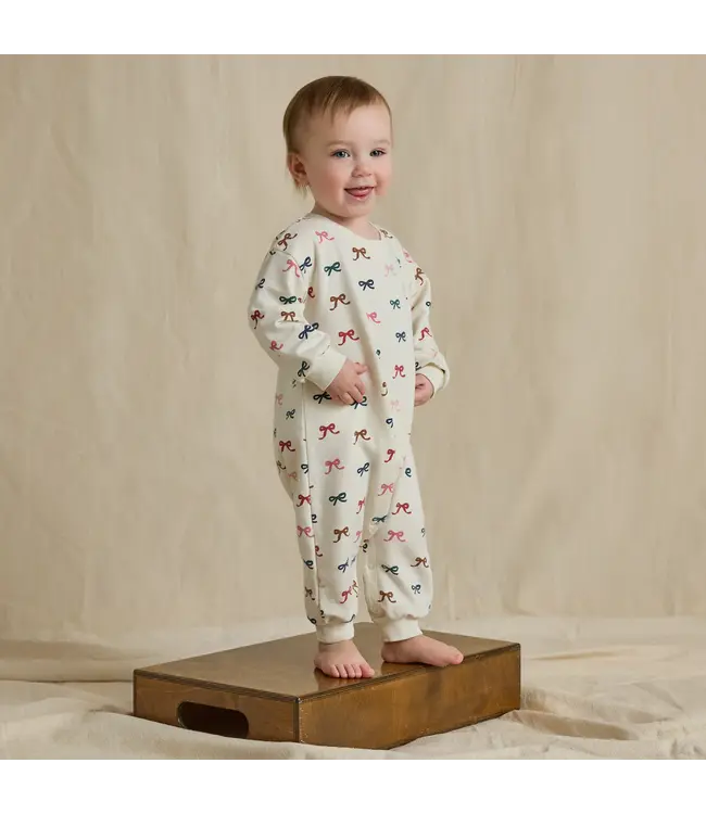 Tiny Bows Baby Runaround Jumpsuit