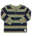 Coop Kids Olive Navy Rugby Stripe Scout Long Sleeve Henley T-Shirt