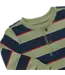 Coop Kids Olive Navy Rugby Stripe Scout Long Sleeve Henley T-Shirt