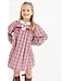 Beaufort Bonnet Easton Pond Plaid with Worth Avenue White Long Sleeve Mary Dal Dress