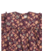 Garden Flowers Plum Lottie Baby Dress with Bloomer