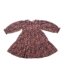 Early Sunday Garden Flowers Plum Marguerite Dress